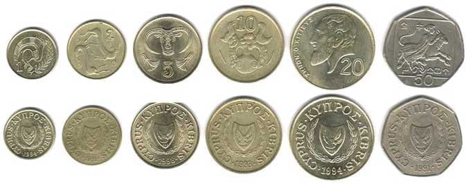 cyprus currency coins