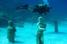 ayia napa underwater sculpture park cyprus