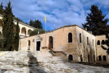 Agios Neophytos Monastery entrance