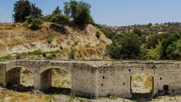 The Old Bridge of Alethriko - Larnaca, Cyprus