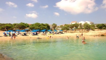Mimosa beach, Famagusta, Cyprus