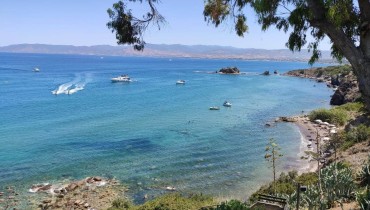 Baths of Aphrodite Beach, Paphos, Cyprus