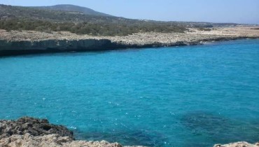 Blue lagoon Beach, Akamas, Paphos, Cyprus