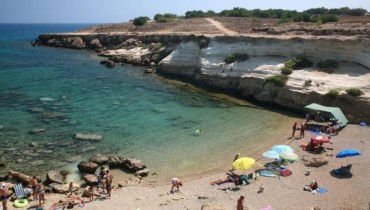 Pezounospylioi (Filias) beach, Famagusta, Cyprus