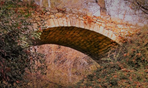 Agia Mavri Medieval Bridge Koilani, Cyprus