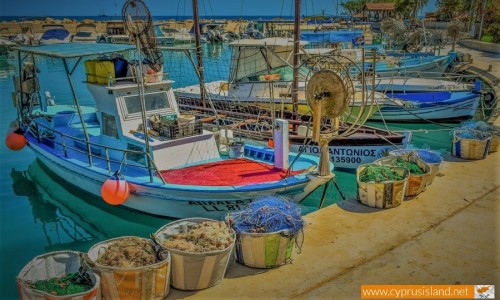 Agia Triada Fishing Shelter, Famagusta, Cyprus
