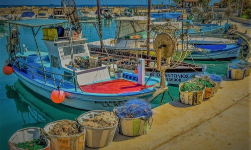 Ayia Triada Fishing Harbour, Paralimni, Famagusta, Cyprus