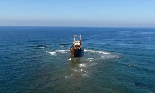 MV Dimitrios II Shipwreck, Chloraka, Paphos, Cyprus