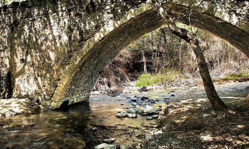 Trimiklini Venetian Bridge, Limassol, Cyprus