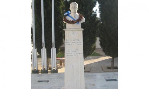 Dimitraki Christodoulou Monument - Deryneia Village, Famagusta, Cyprus