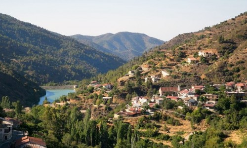 Kalopanayiotis Dam, Nicosia, Cyprus