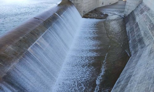 Kouris Dam, Limassol, Cyprus