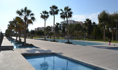 Molos (Multifunctional seaside park) in Limassol, Cyprus