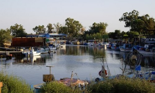 Liopetri River, Famagusta, Cyprus