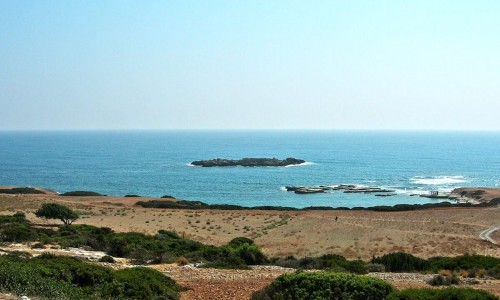Manijin island diving site, Paphos, Cyprus