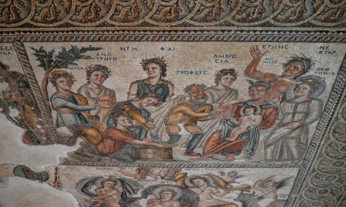 Paphos Archaeological Park (Nea Paphos), Cyprus