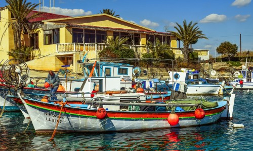 Ormidia Fishing Shelter, Larnaca, Cyprus