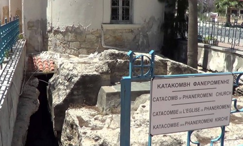 Panagia Faneromeni Catacomb, Larnaca, Cyprus