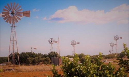 Paralimni Windmills, Famagusta, Cyprus