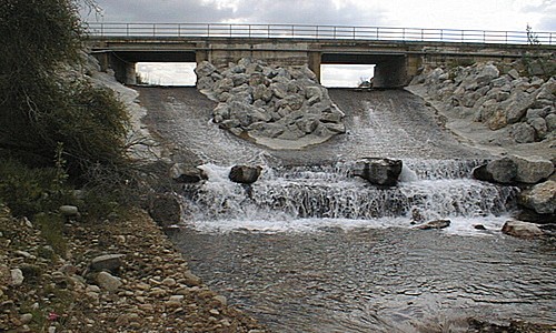 Serrachis River, Nicosia, Cyprus