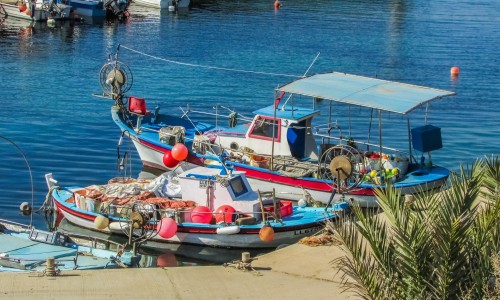 Xylofagou Fishing Shelter, Larnaca, Cyprus