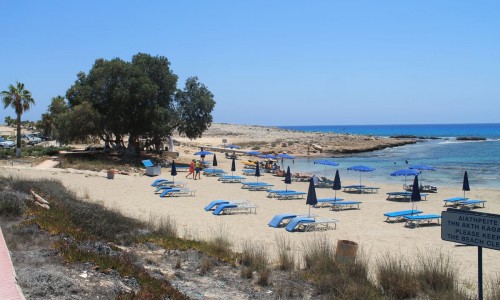 Ammos tou Kambouri Beach, Famagusta, Cyprus