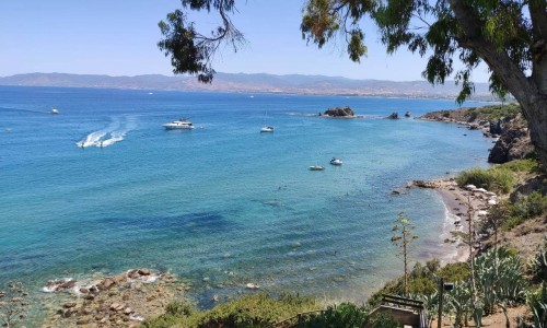 Baths of Aphrodite Beach, Paphos, Cyprus