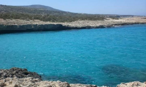 Blue lagoon Beach, Akamas, Paphos, Cyprus