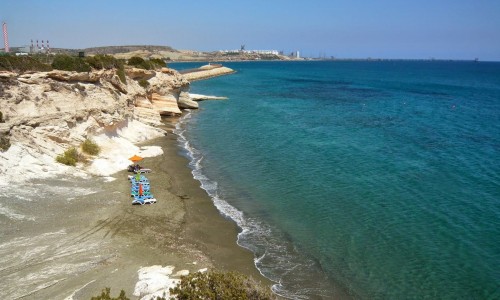 Kalymnos beach, Limassol, Cyprus