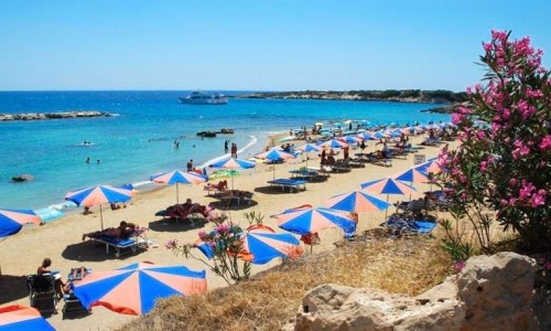 Laourou beach, Paphos, Cyprus