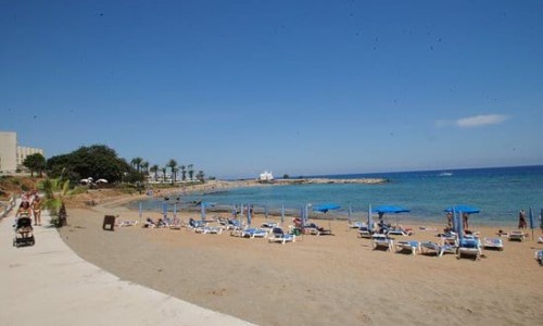 Louma beach, Famagusta, Cyprus
