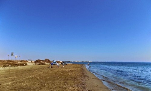 Meneou Beach, Larnaca, Cyprus