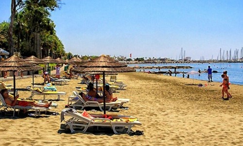 Pareklissia Beach, Limassol, Cyprus