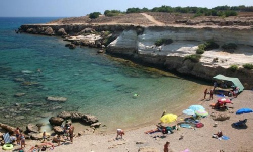 Pezounospylioi (Filias) beach, Famagusta, Cyprus