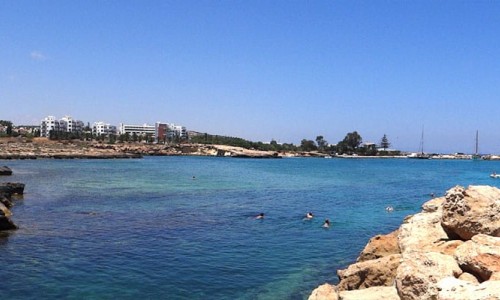 Xistaria beach, Famagusta, Cyprus