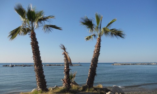 Yiannades Beach, Larnaca, Cyprus