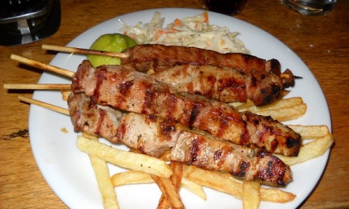 pork souvlaki