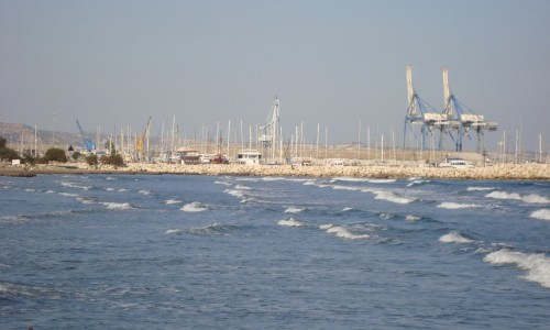 Larnaca Port, Cyprus
