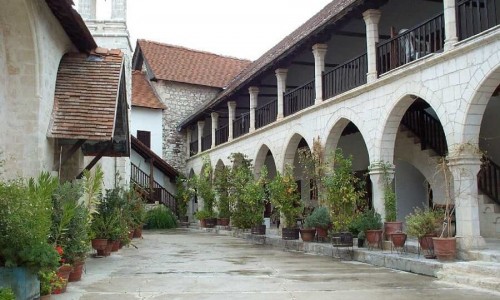 Chrysoroyiatissa Monastery, Paphos, Cyprus