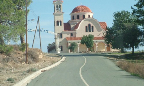 Agiou Xenophontos (Xorinou) Church - Mazotos, Larnaca, Cyprus