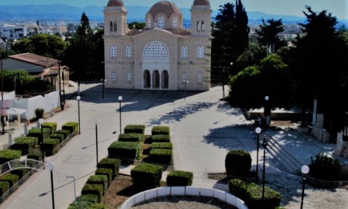 Panagia Chrysoematousa Church, Chloraka, Paphos, Cyprus