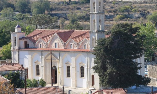 Panagia Chrysolofitissa Church- Lofou Village, Limassol, Cyprus