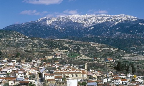 Troodos Mountain Range 