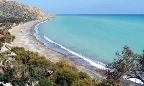 Pissouri Beach, Limassol, Cyprus