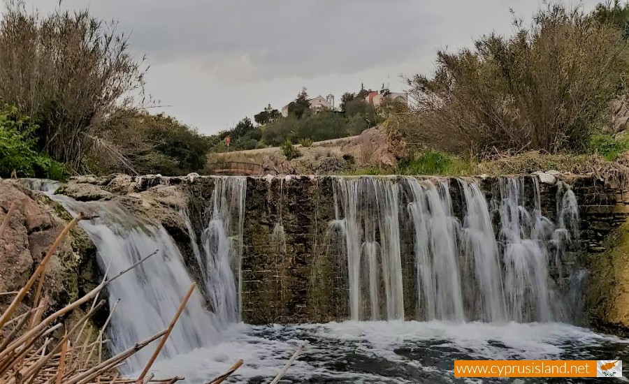 Agia Anna Village Waterfall 