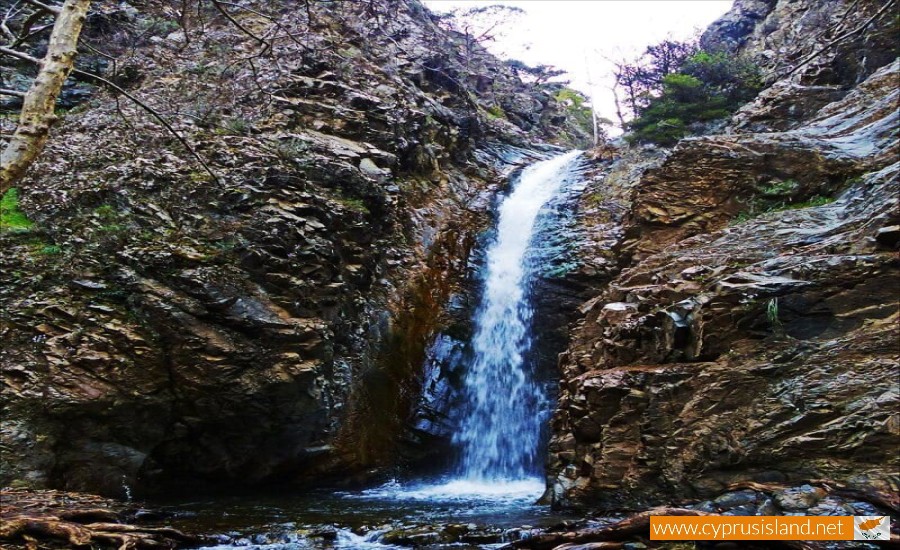 Millomeri Waterfall, Limassol, Cyprus