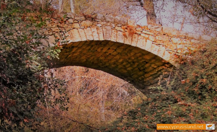 Agia Mavri Medieval Bridge Koilani, Cyprus
