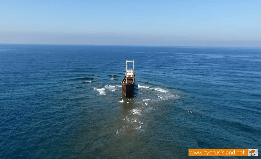 MV Dimitrios II Shipwreck, Chloraka, Paphos, Cyprus