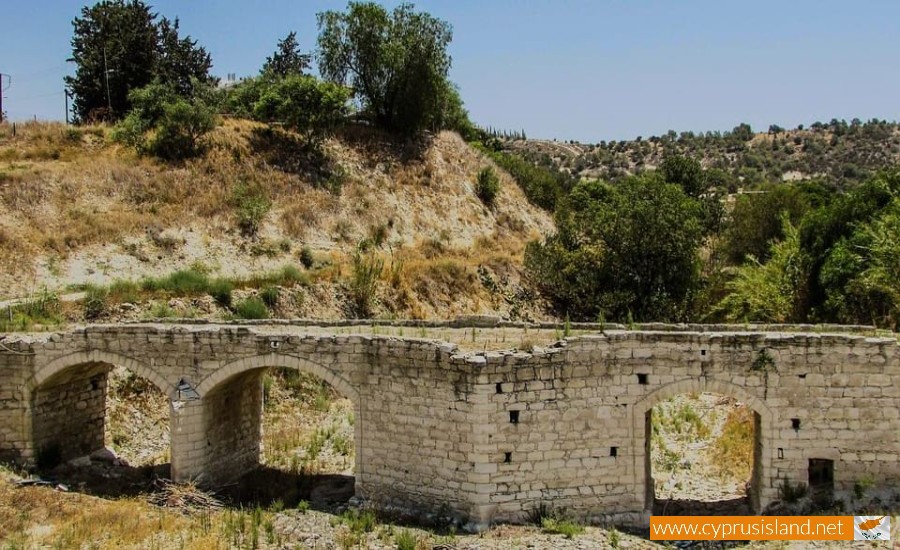 The Old Bridge of Alethriko - Larnaca, Cyprus