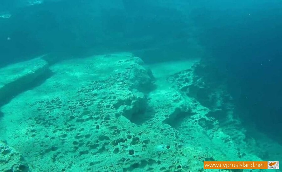 Amphitheatre diving site, Paphos, Cyprus
